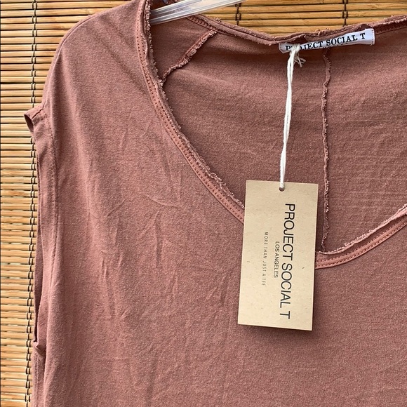 Project Social muscle tee tank oversized raw loose - Picture 2 of 8